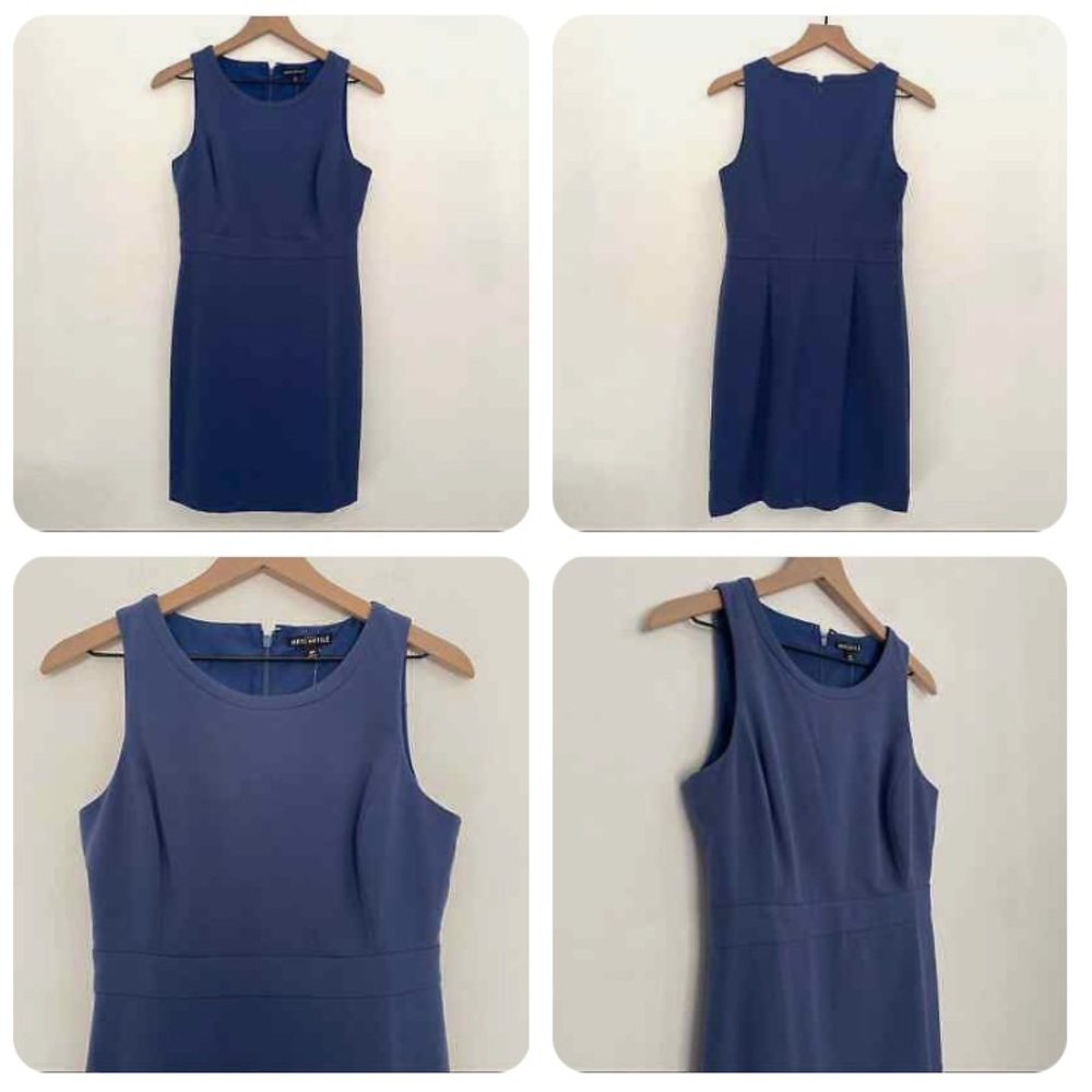 2x JCREW dresses, size 10/12, Blue and Black, easily worn during all 4 seasons